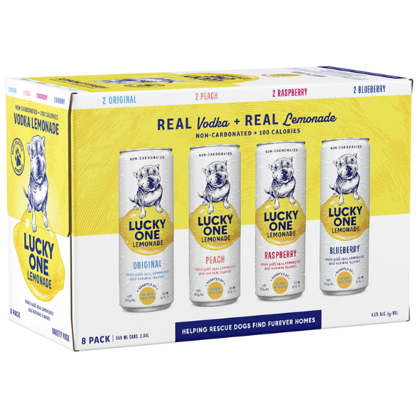 Lucky One Lemonade 8pk
