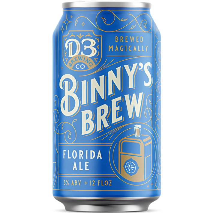 D3 Binny's Brew Florida Ale  6pk cn