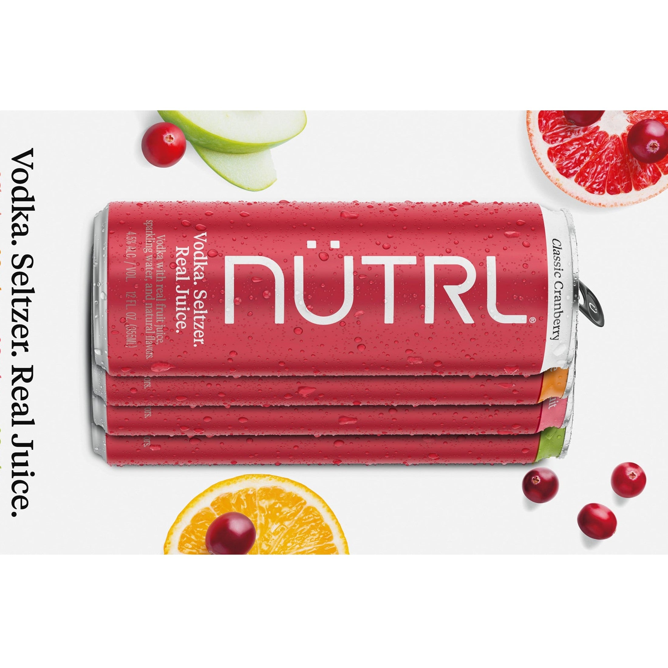 Nutrl Cranberry Vodka Seltzer