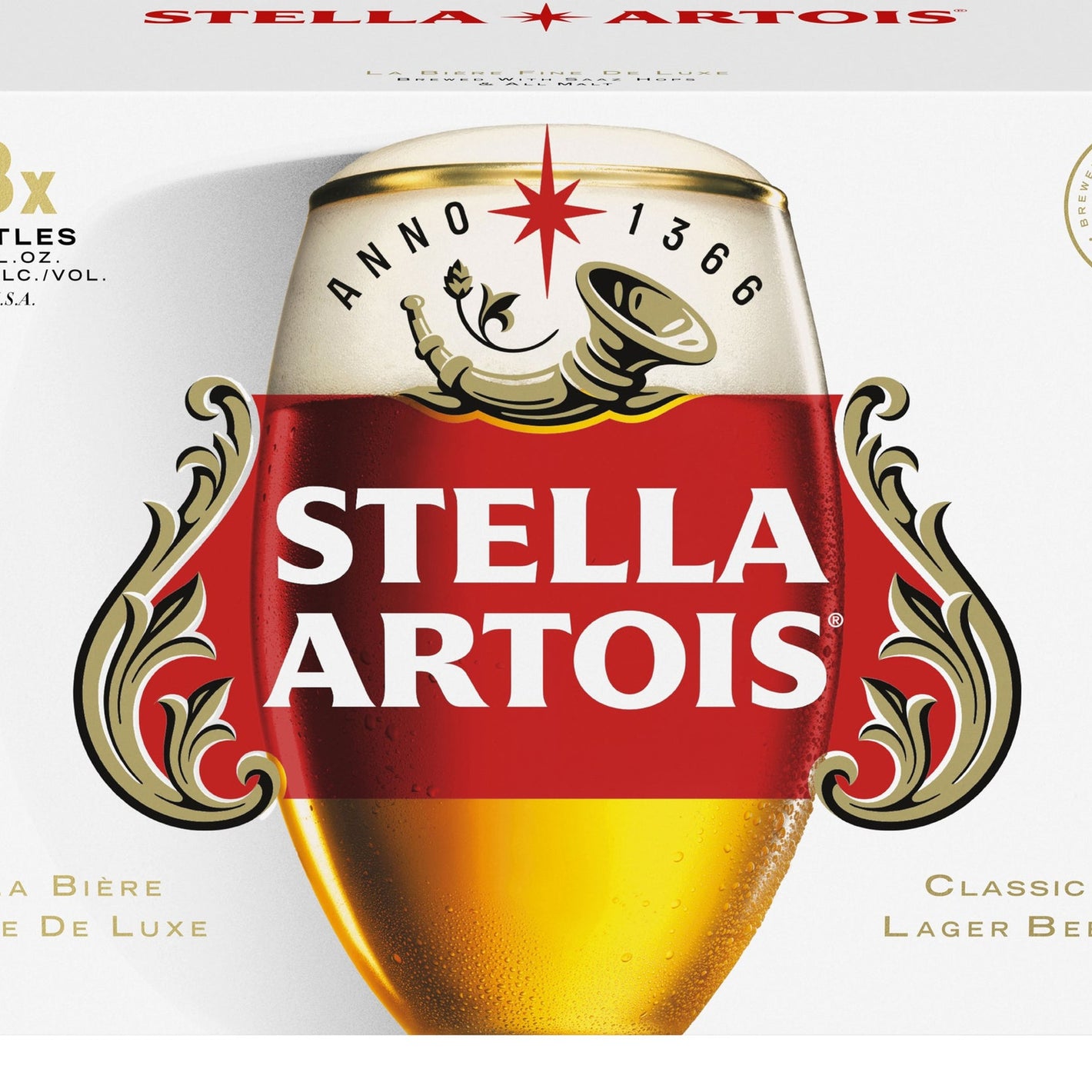 Stella Artois  18pk Btl