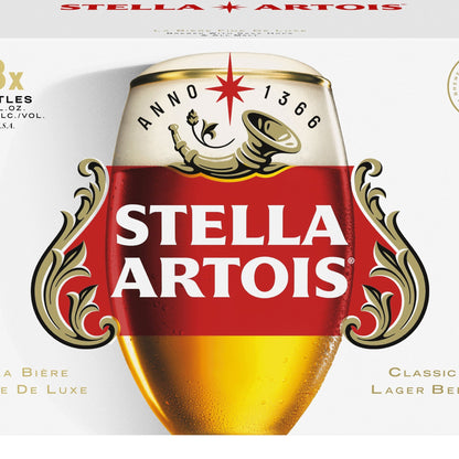 Stella Artois  18pk Btl