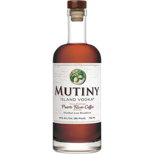 Mutiny Island Puerto Rican Coffee Vodka