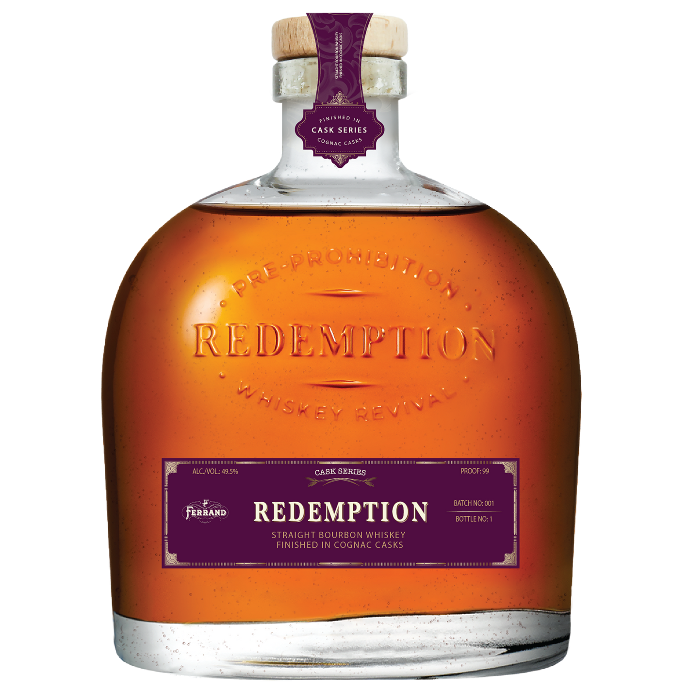 Redemption Cask Series Bourbon Finished in Cognac
