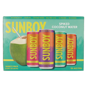 Sunboy Spiked Coconut Water Classic Variety 8pk