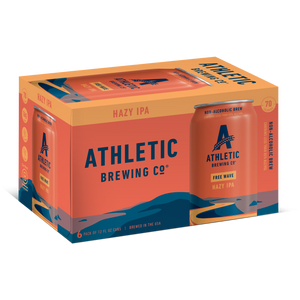 Athletic Brewing Free Wave NA Hazy IPA  6pk Cn