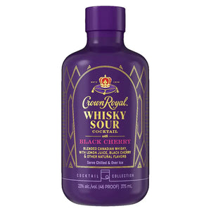 Crown Royal Black Cherry Whisky Sour Cocktail