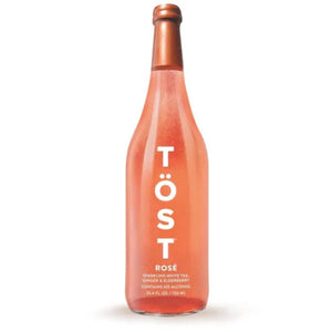 TOST Sparkling Rose White Tea Ginger & Elderberry