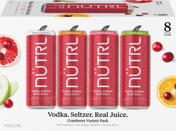 Nutrl Cranberry Vodka Seltzer