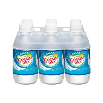 Canada Dry Club Soda 10oz 6pk Btls