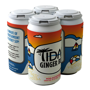 Tidal Ginger Beer  4pk Cn