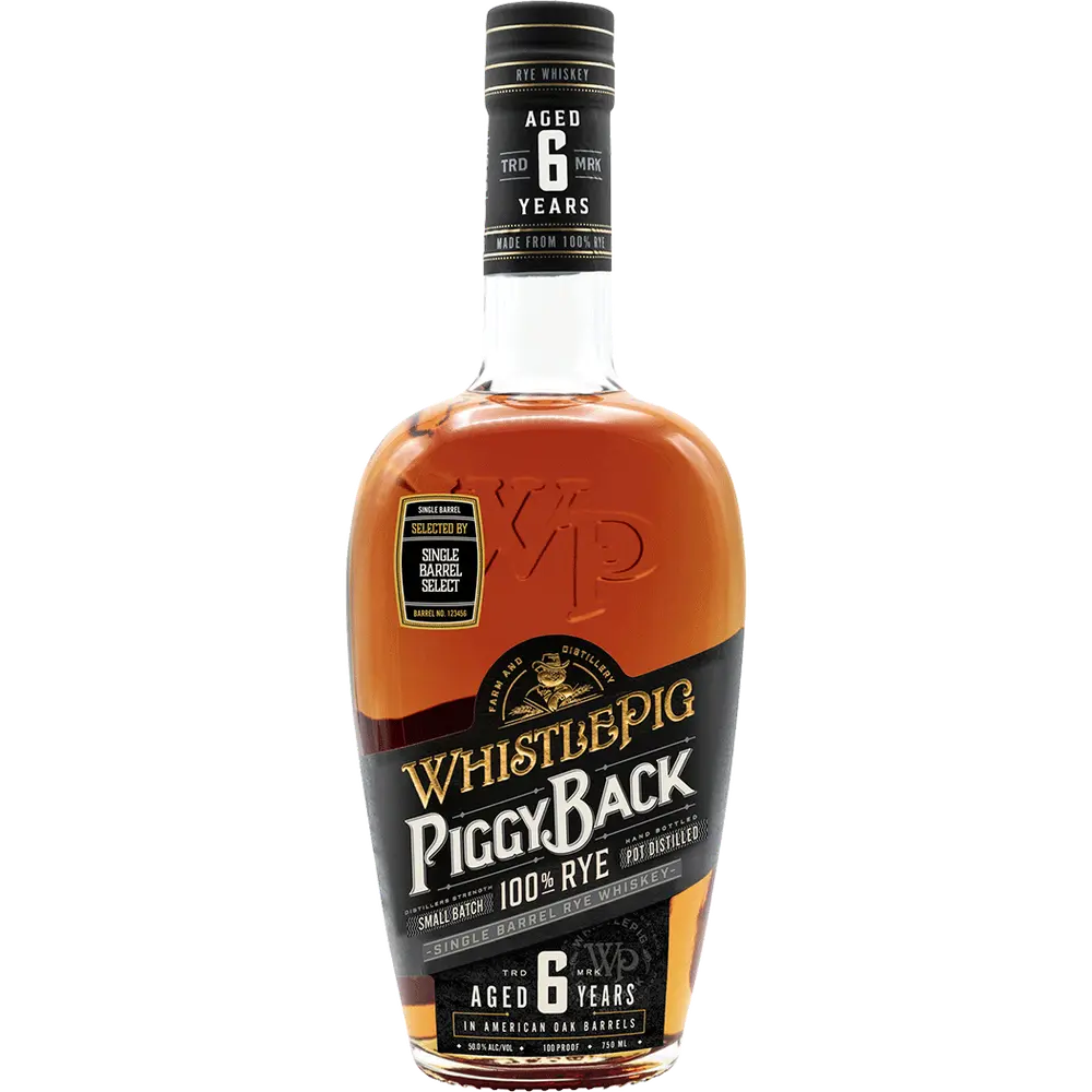 WhistlePig 6yr PiggyBack Rye Barrel Select
