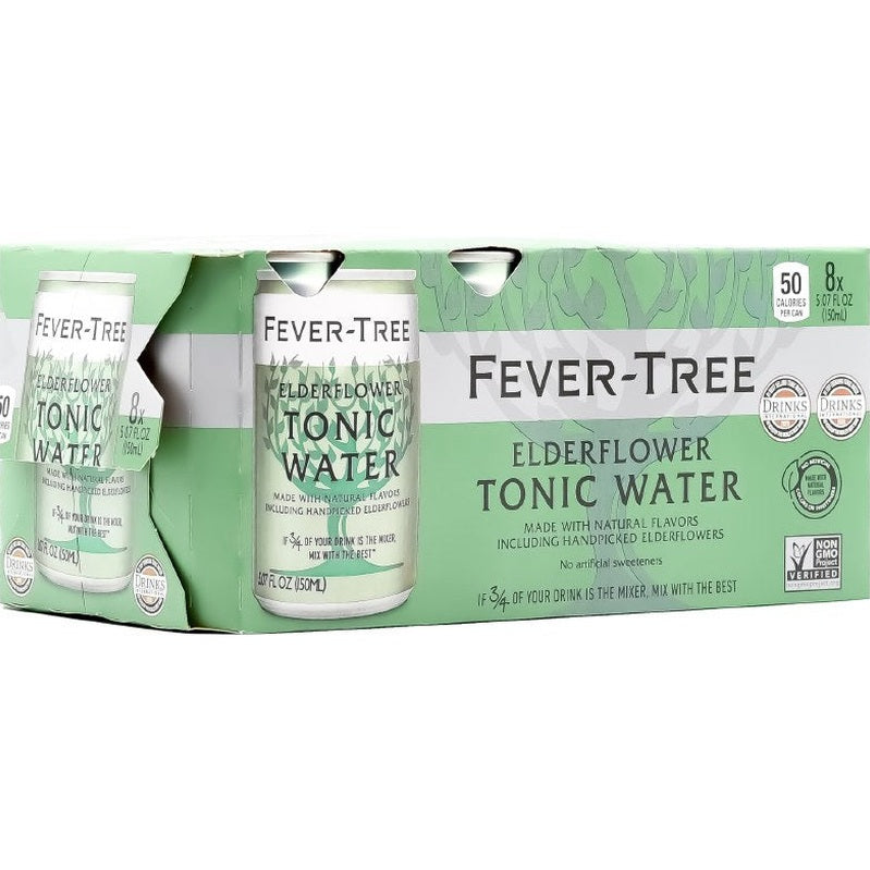 Fever Tree Elderflower Tonic 8pk Cn