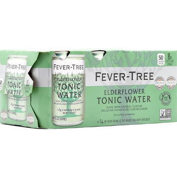 Fever Tree Elderflower Tonic 8pk Cns