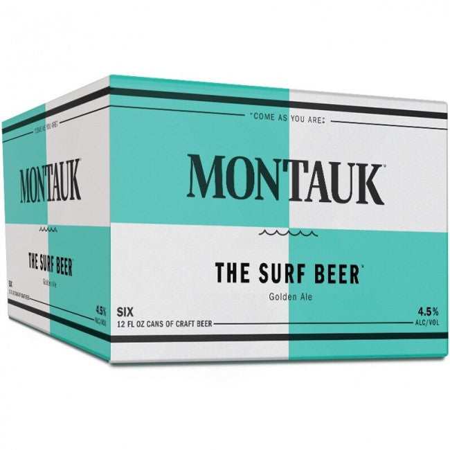 Montauk The Surf Beer Golden Ale  6pk Cn