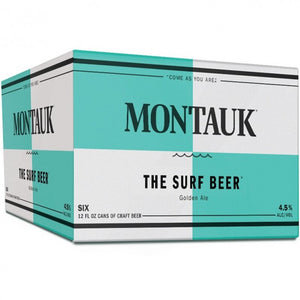 Montauk The Surf Beer Golden Ale  6pk Cn