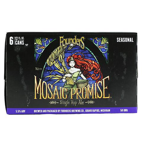 Founders Mosaic Promise IPA  6pk Cn