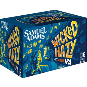 Sam Adams Wicked Hazy NEIPA  6pk Cn