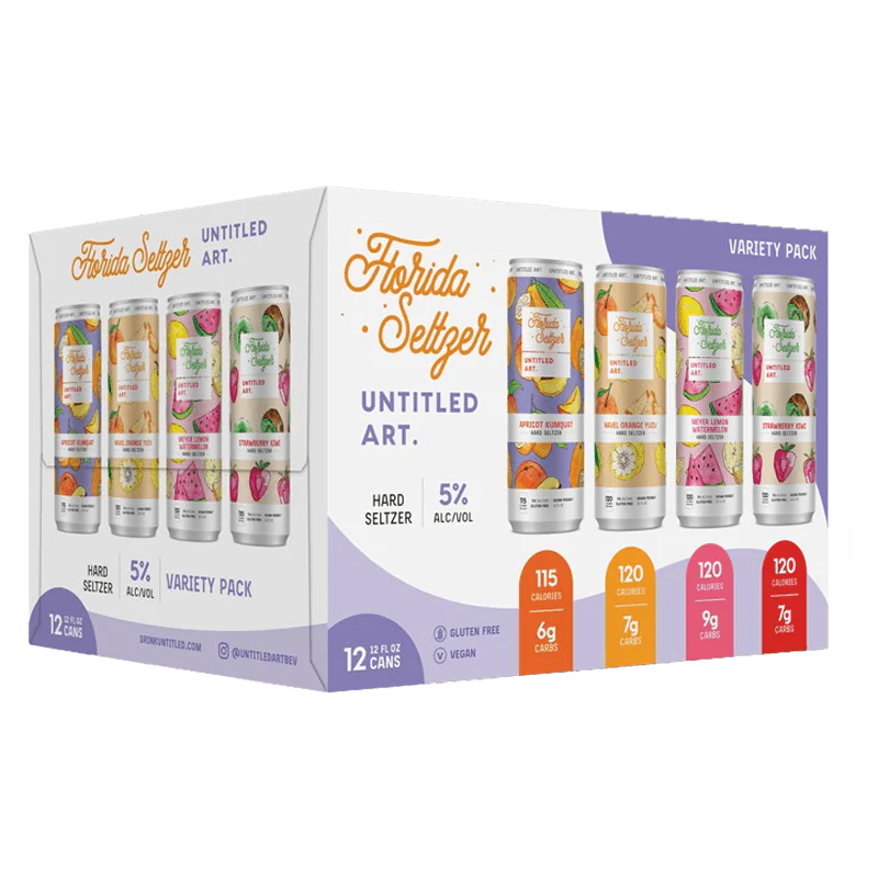 Untitled Art Seltzer Variety #2  12pk Cn