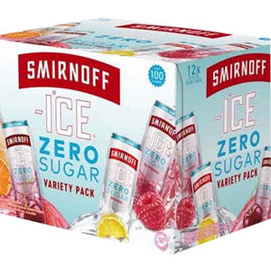 Smirnoff Ice Zero Sugar Variety  12pk Cn