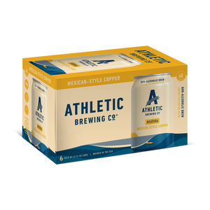 Athletic Brewing Light Copper Cerveza  6pk Cn