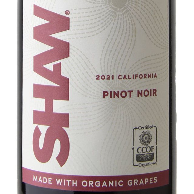 Shaw Organic Pinot Noir