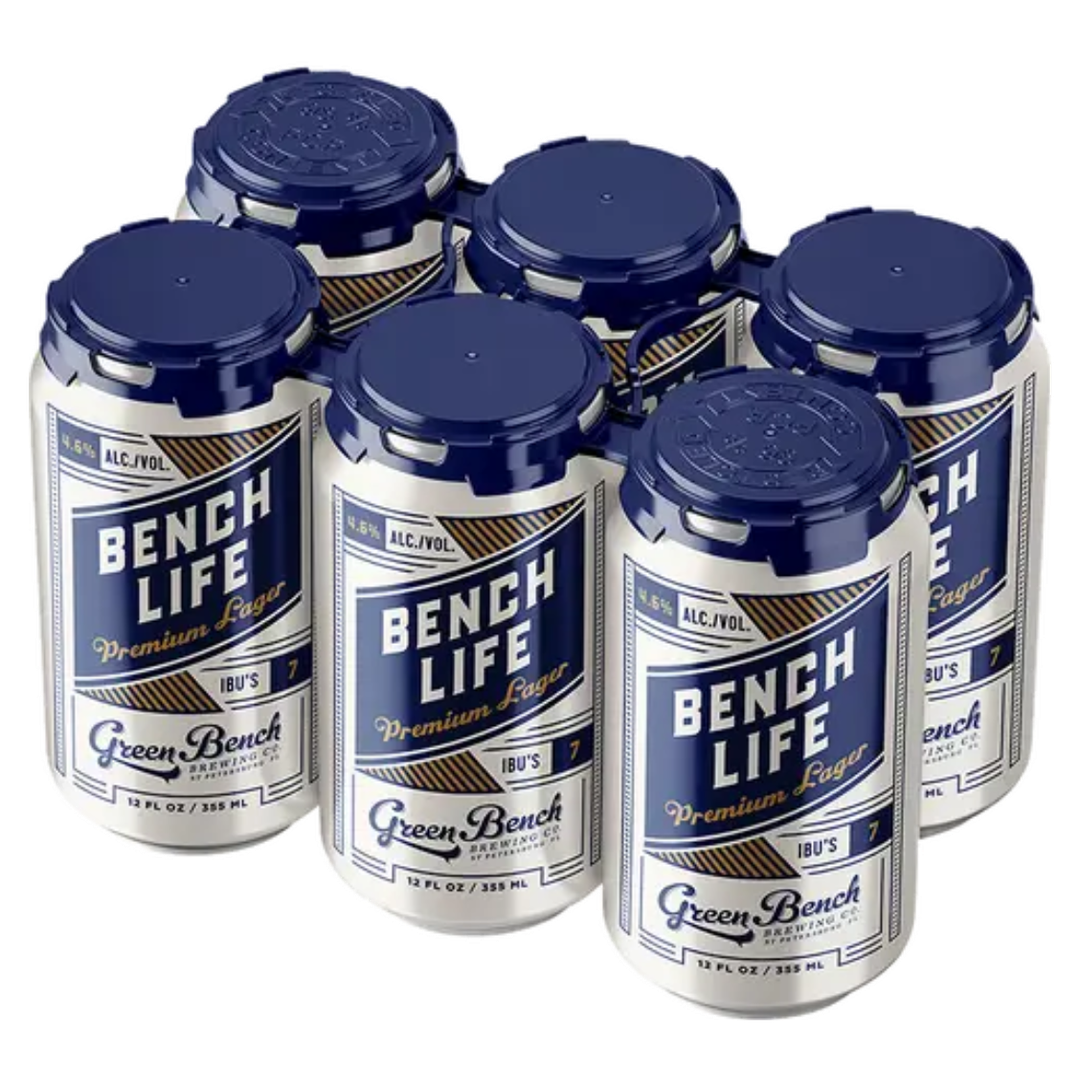 Green Bench Bench Life Lager  6pk Cn
