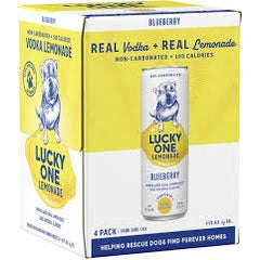 Lucky One Blueberry Lemonade 12oz 4pk