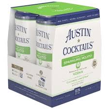 Austin Cocktails Sparkling Mojito  4pk Cn