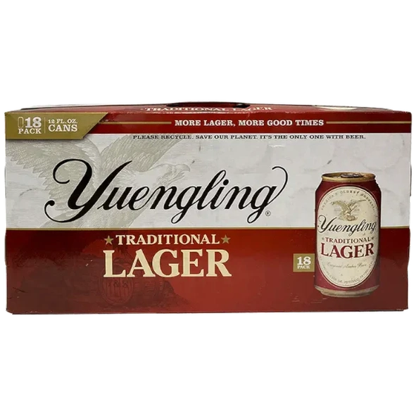Yuengling Lager  18pk Cn