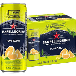 San Pellegrino Pompelmo  6pk Cn