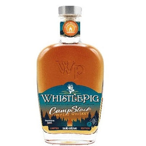 WhistlePig Campstock Wheat Whiskey Solo Stove LE
