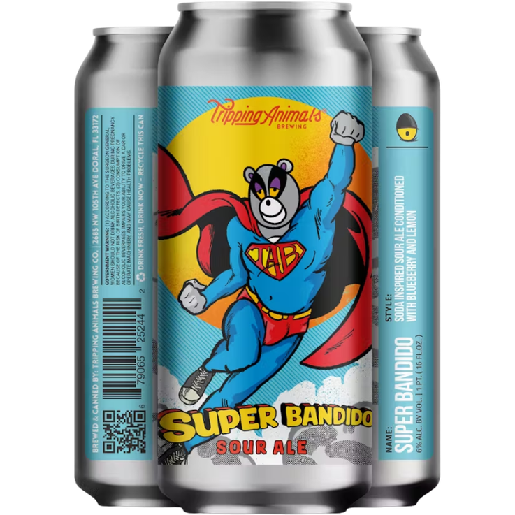 Tripping Animals Super Bandido Sour Ale  4pk Cn