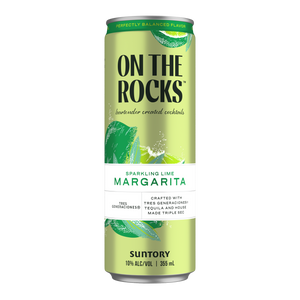 On The Rocks Sparkling Lime Margarita Cocktail 4pk Can