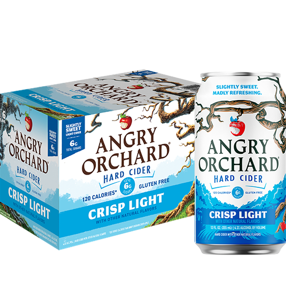 Angry Orchard Crisp Light Cider  6pk Cn