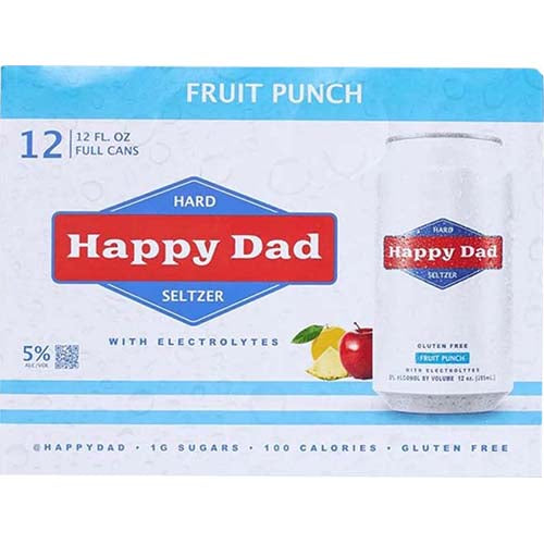 Happy Dad Seltzer Fruit Punch