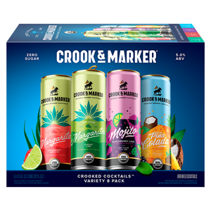 Crook & Marker Cocktail Variety  8pk Cn
