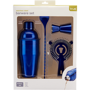 True Blue Barware Set