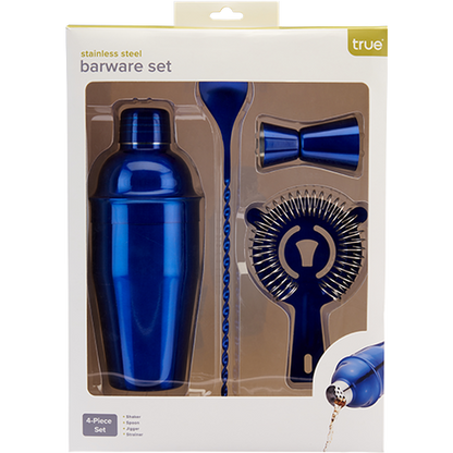 True Blue Barware Set