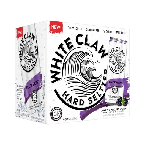 White Claw Blackberry  6pk Cn