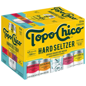 Topo Chico Variety Hard Seltzer  12pk Cn