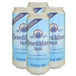 Benediktiner Helles Lager  4pk cn