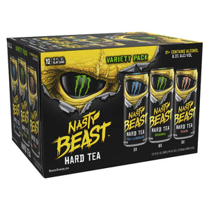 The Nasty Beast Unleashed Monster Seltzer Variety  12pk Cn