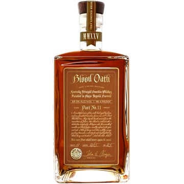 Blood Oath Pact No 11 Bourbon