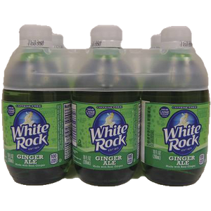White Rock Ginger Ale 10oz 6pk Btl