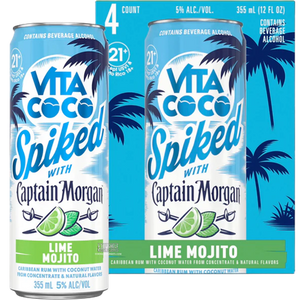 Vita Coco Spiked with Captain Morgan Lime Mojito 4pk
