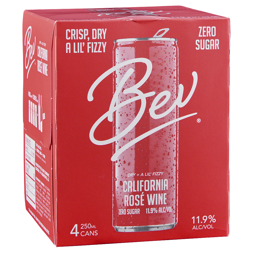 Bev Rose  4pk Cn
