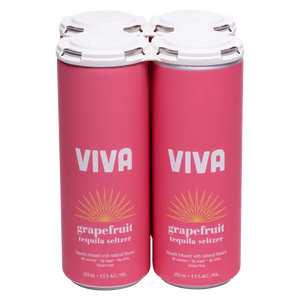 Viva Grapefruit Tequila Seltzer  Can
