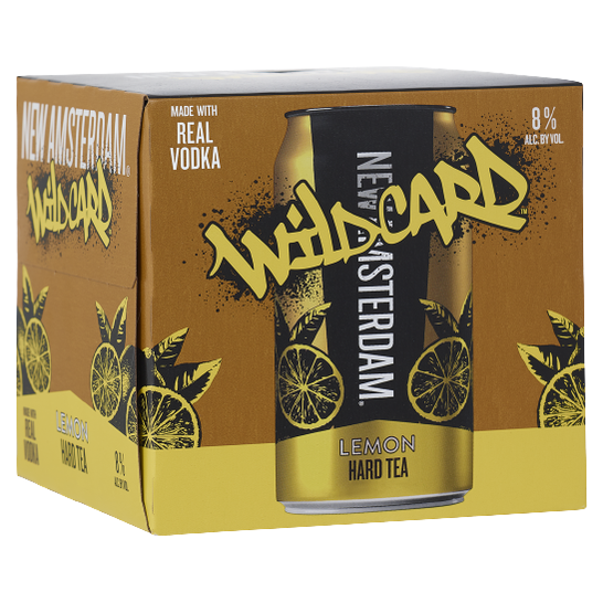 Wildcard Lemon Hard Tea  Can