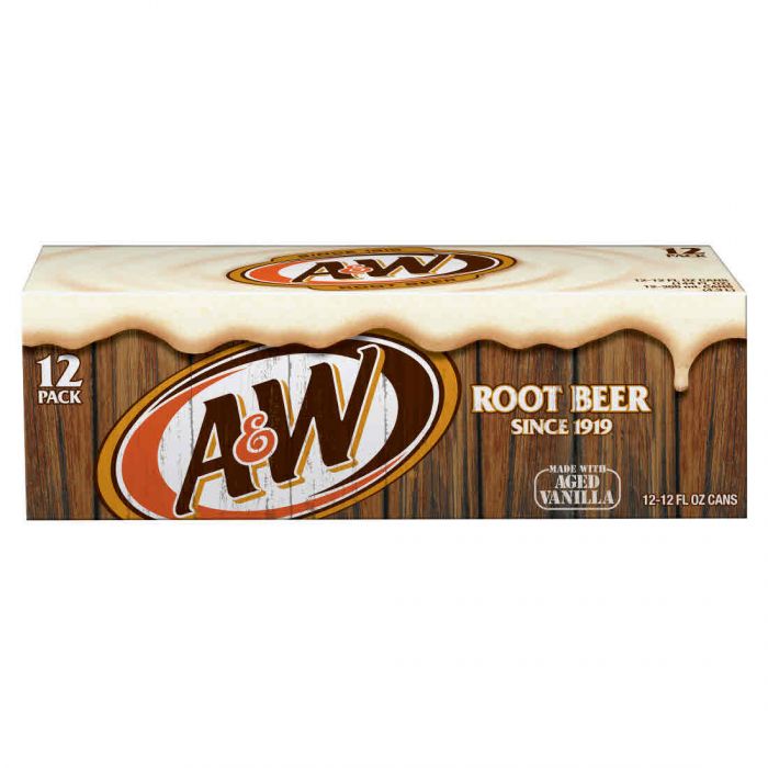 A&W Rootbeer 12oz 12pk Cn