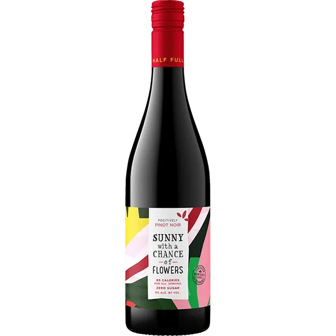 Sunny With A Chance of Flowers Zero Sugar Pinot Noir